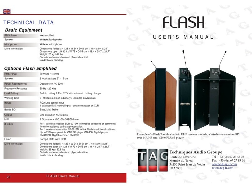TAG Flash user manual