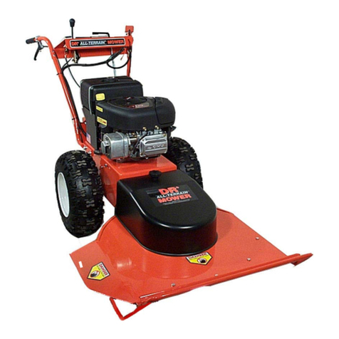 DR DR ALL-TERRAIN FIELD and BRUSH MOWER Quick start guide