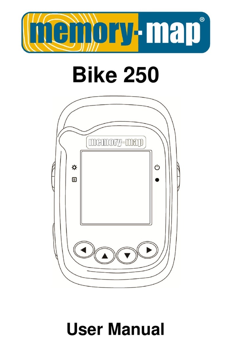 Memory-map Bike 250 user manual