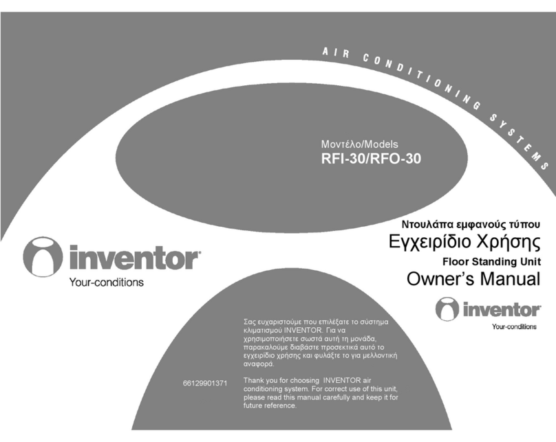 INVENTOR RFI-30 User manual