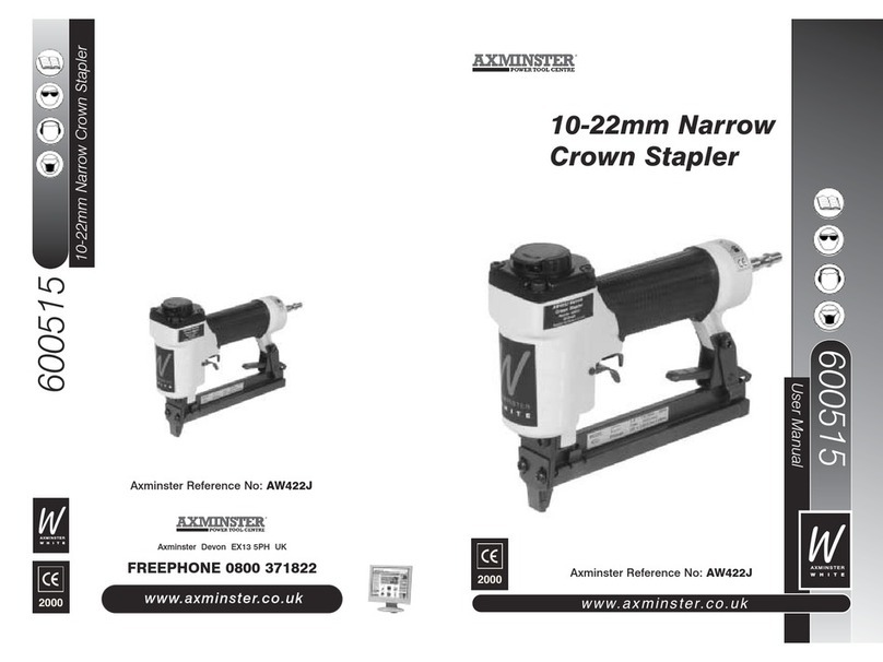 Axminster AW422J user manual