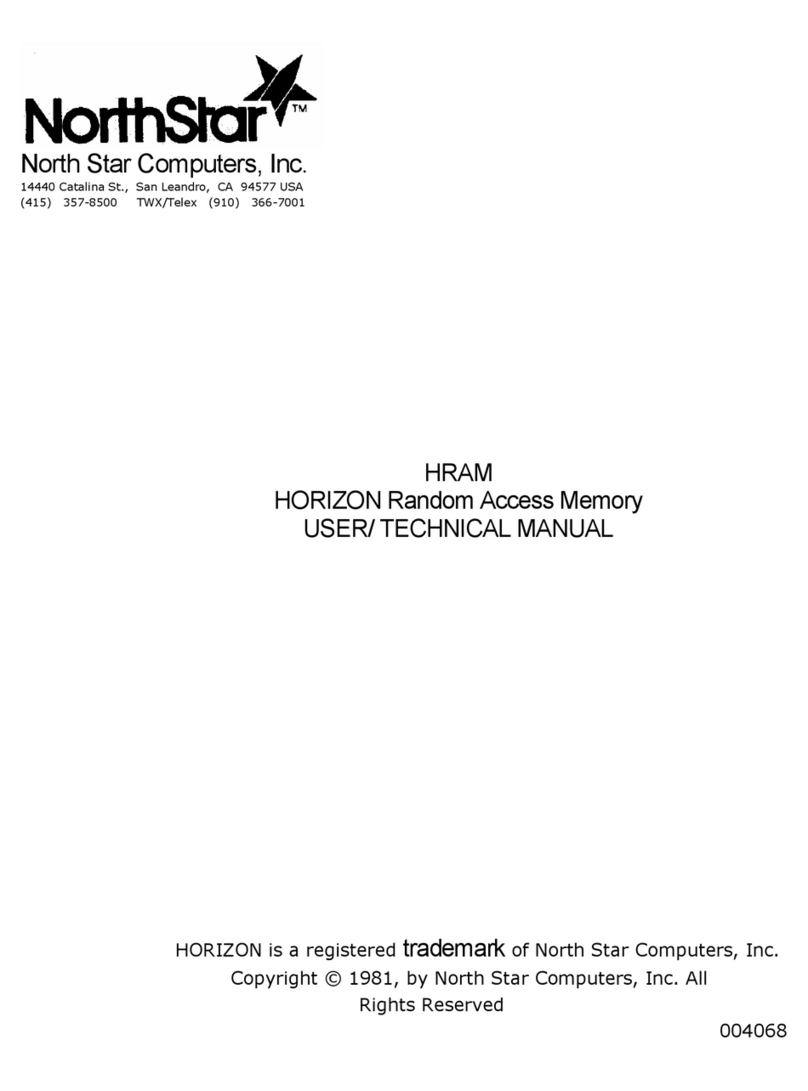 NorthStar HORIZON Random Access Memory user manual