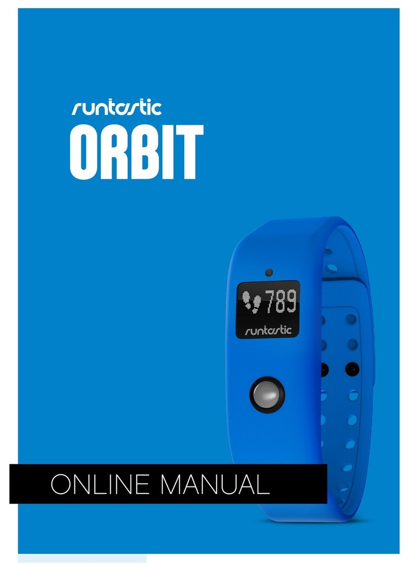 Runtastic Orbit Online manual