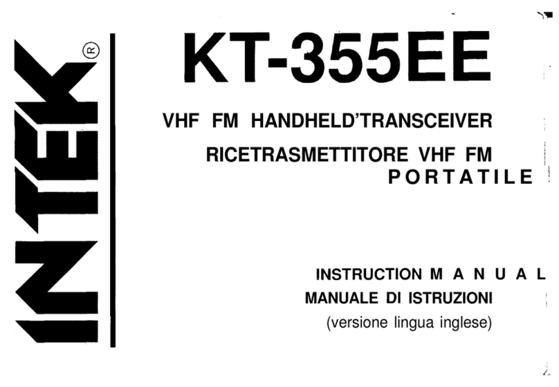 Intek KT-355EE User manual