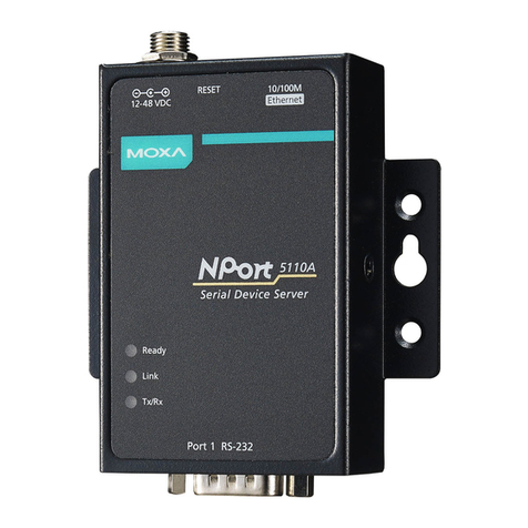 Moxa Technologies NPort 5100A Series User manual