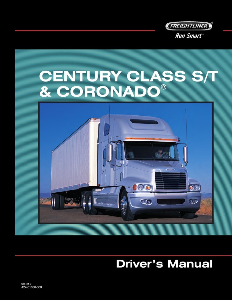 freightliner CENTURY CLASS S Driver manual