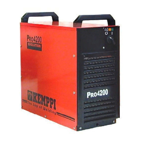 Kemppi Pro 3200 EVOLUTION Operation instructions