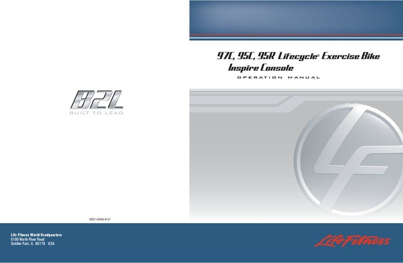 Life Fitness 97C User manual
