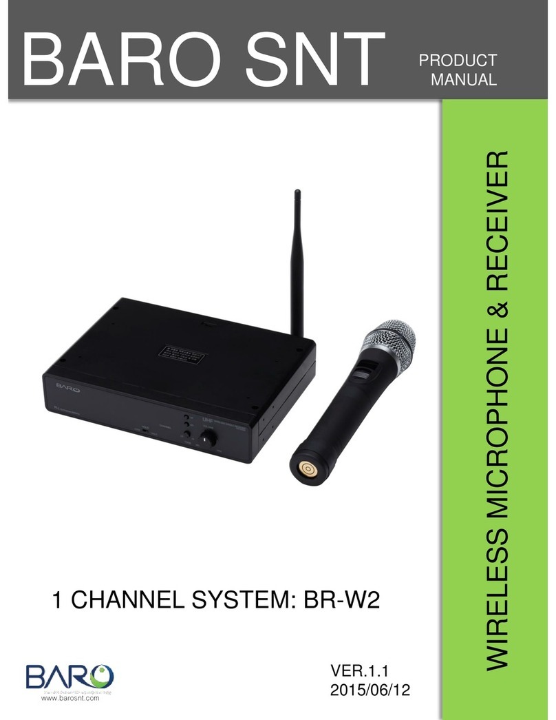 BARO BR-W2 product manual