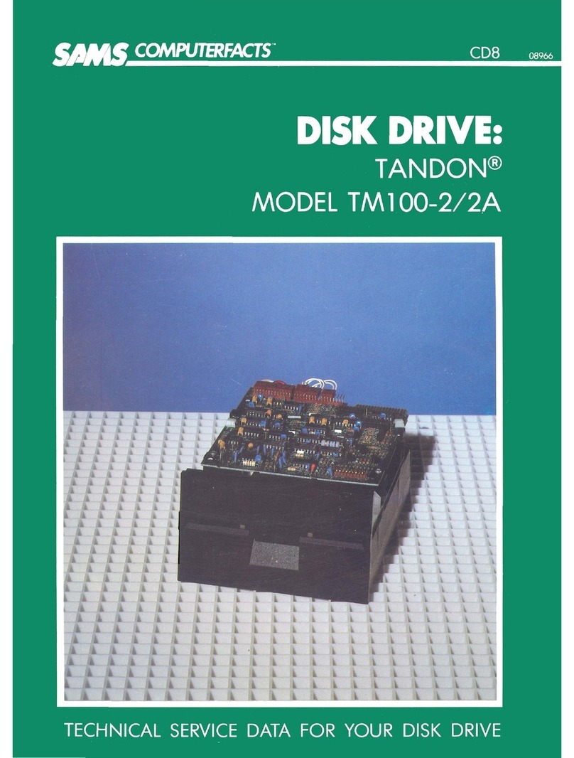 Tandon TM100-2 User manual