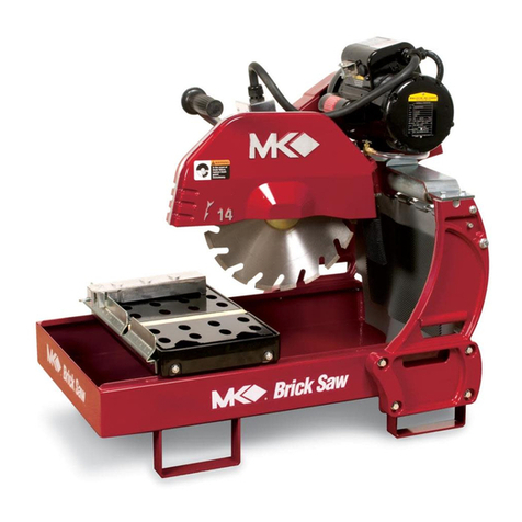 MK MK-2000 Owner's manual operating instruction & parts list