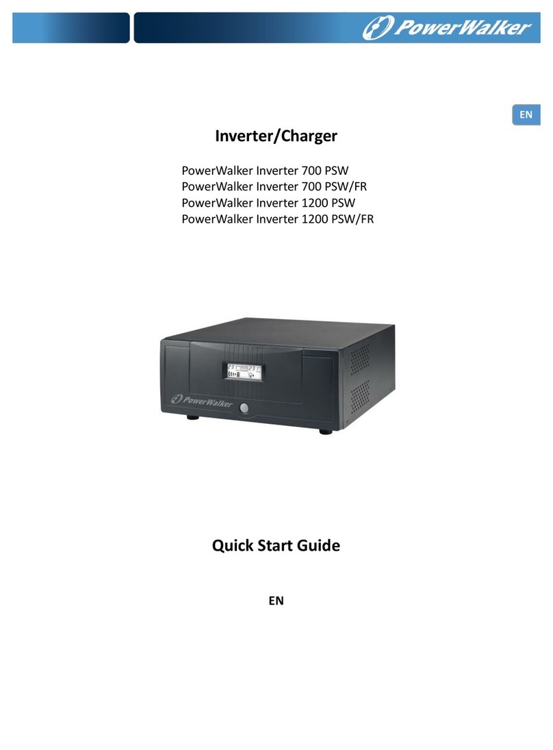 PowerWalker 700 PSW User manual
