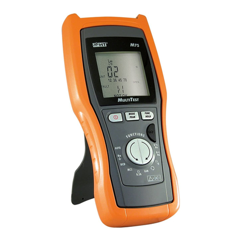 HT MULTITEST M72 user manual