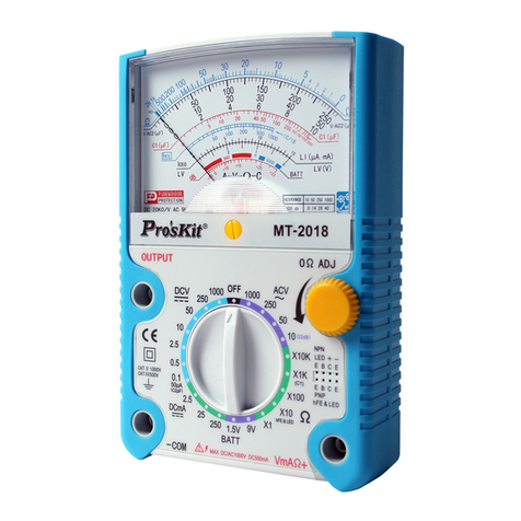 Pro's Kit MT-2018 user manual