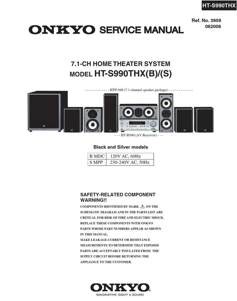 Onkyo HT HT-S990THX User manual