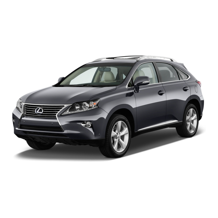 Lexus 2015 RX350 User manual