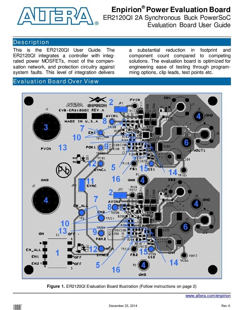 Altera ER2120QI User manual
