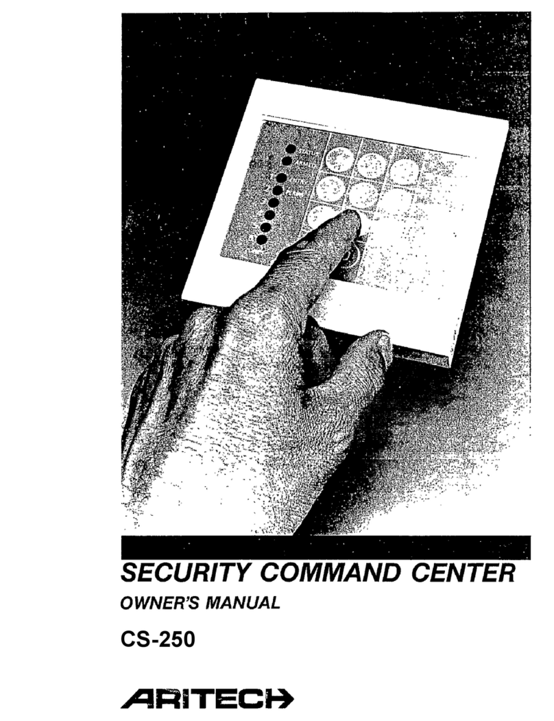 Aritech CS-250 User manual