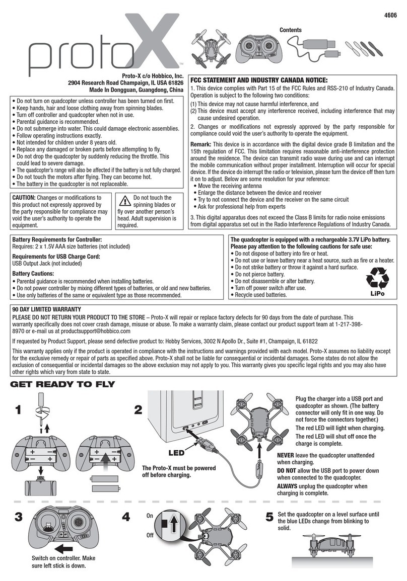 Proto-X 4606 manual