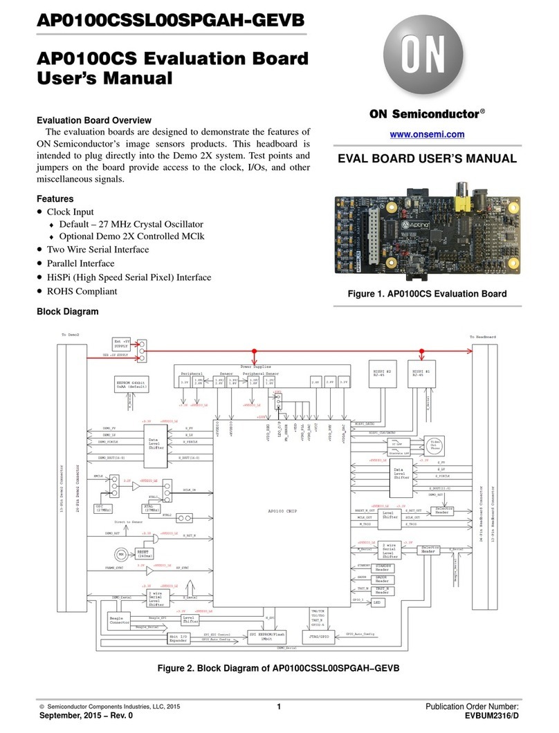 ON Semiconductor AP0100CSSL00SPGAH-GEVB User manual