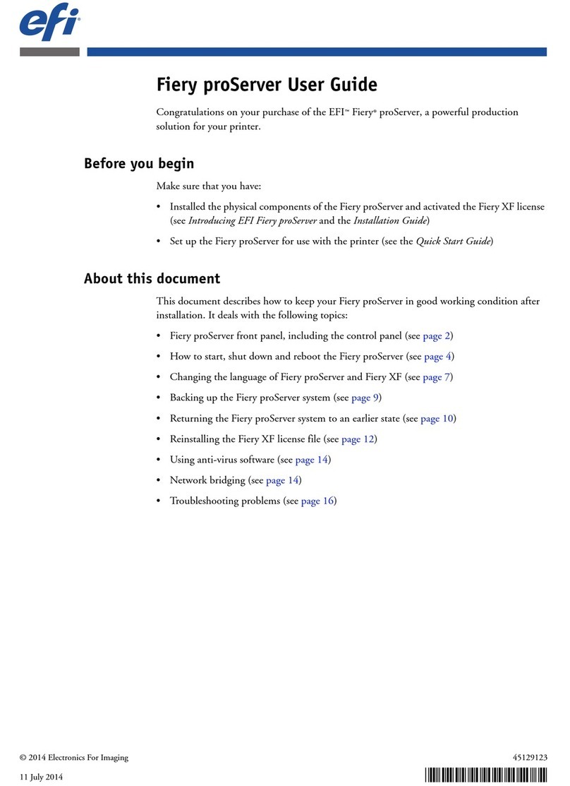EFI Fiery proServer user guide