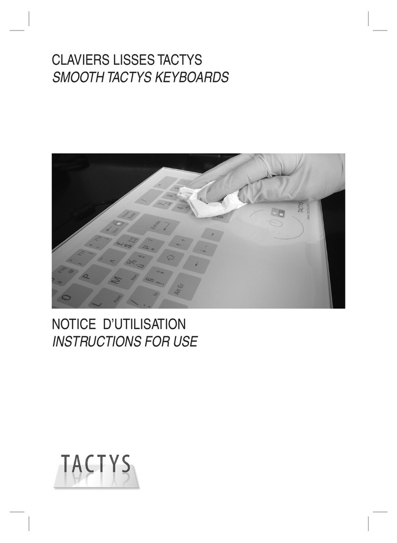 TACTYS T707 User manual