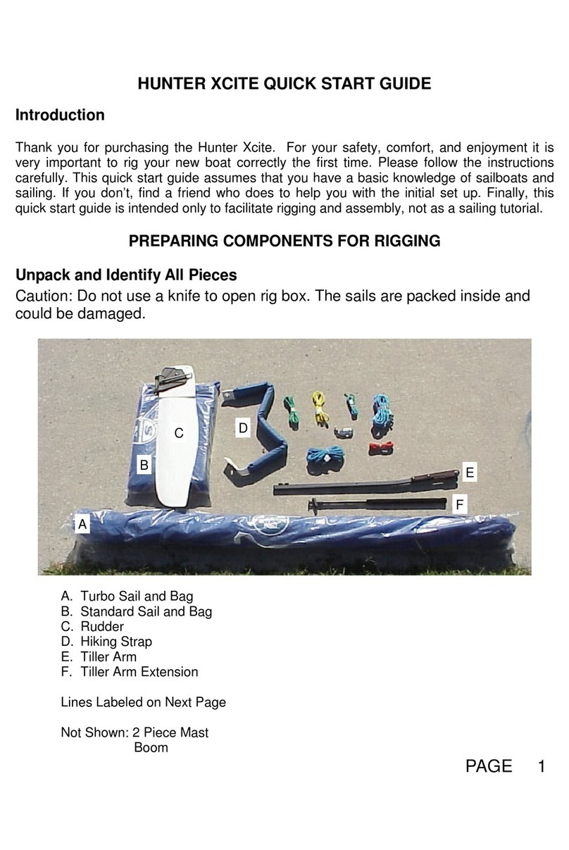 Hunter XCITE User manual