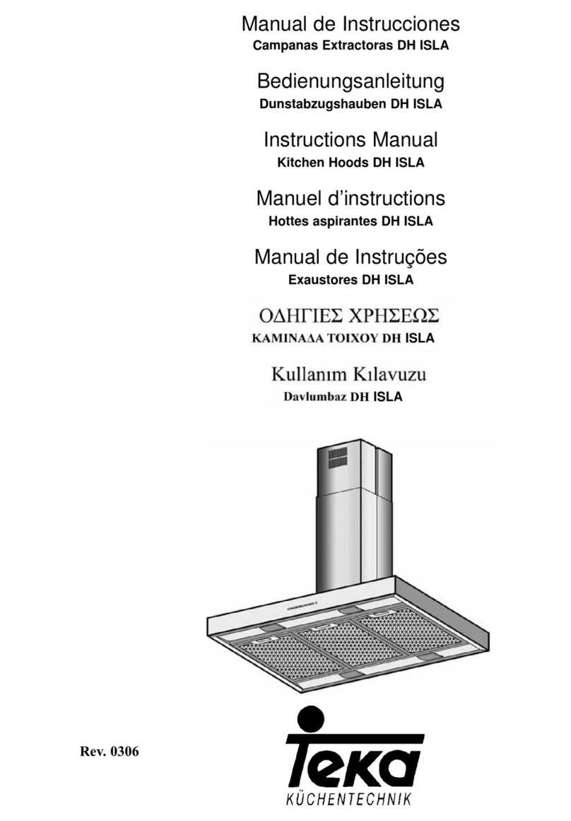 Teka DH ISLA instruction manual