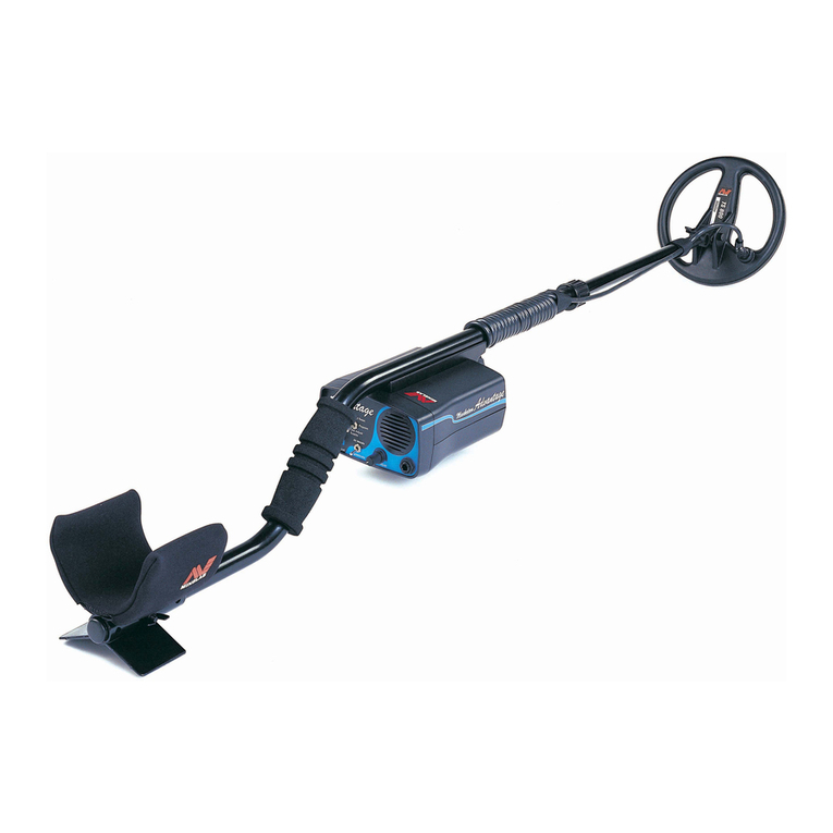 Minelab Musketeer ADVANTAGE instruction manual