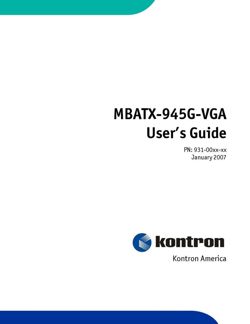 Kontron MBATX-945G-VGA user guide