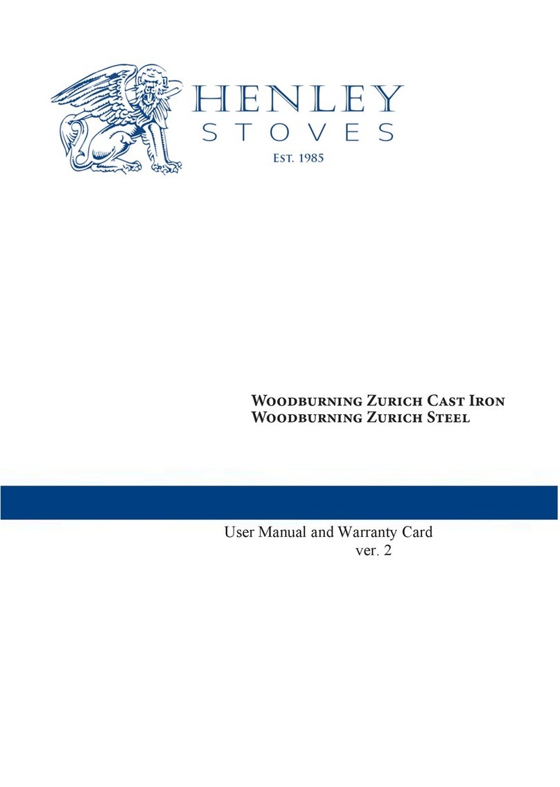 Henley Stoves Zurich user manual Henley Stoves Zurich user manual