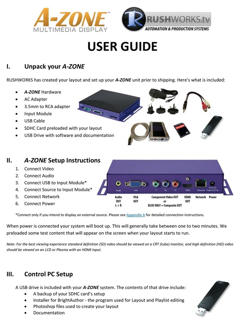 Rushworks A-Zone user guide