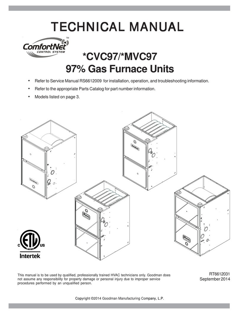 ComfortNET *CVM970603BNA* Technical manual ComfortNET *CVM970603BNA* Technical manual