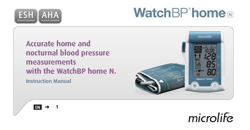 Microlife WatchBP Home User manual