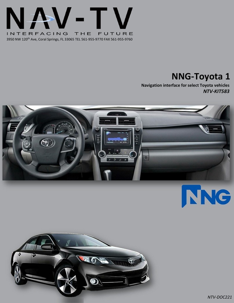NNG NTV-KIT583 user manual