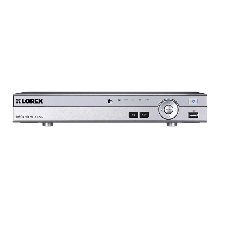 Lorex DV700 Series User manual