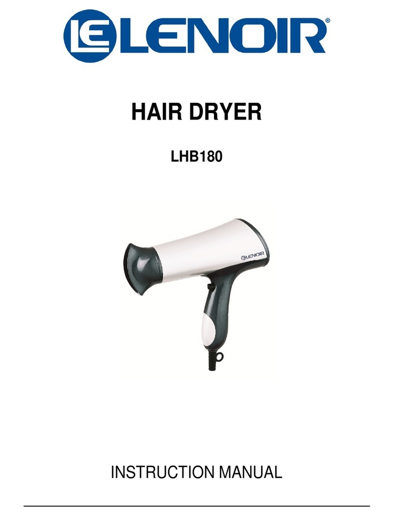 Lenoir LHB180 instruction manual