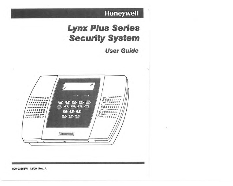 Honeywell Lynx Plus Series User manual