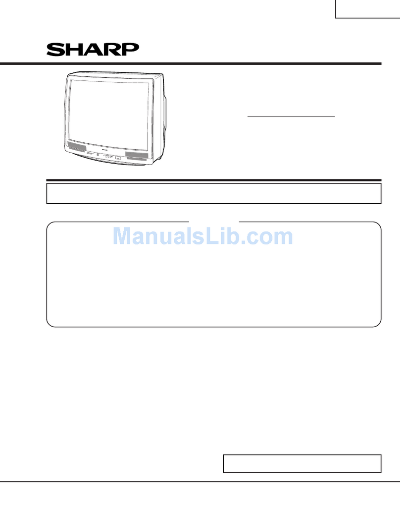 Sharp 36US650 User manual