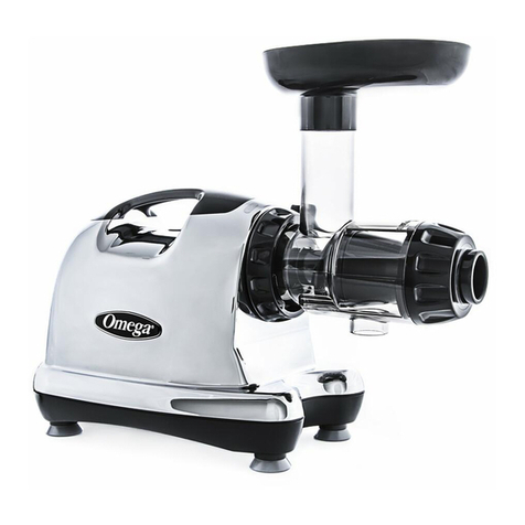 Omega Nutrition Center 8004 User manual