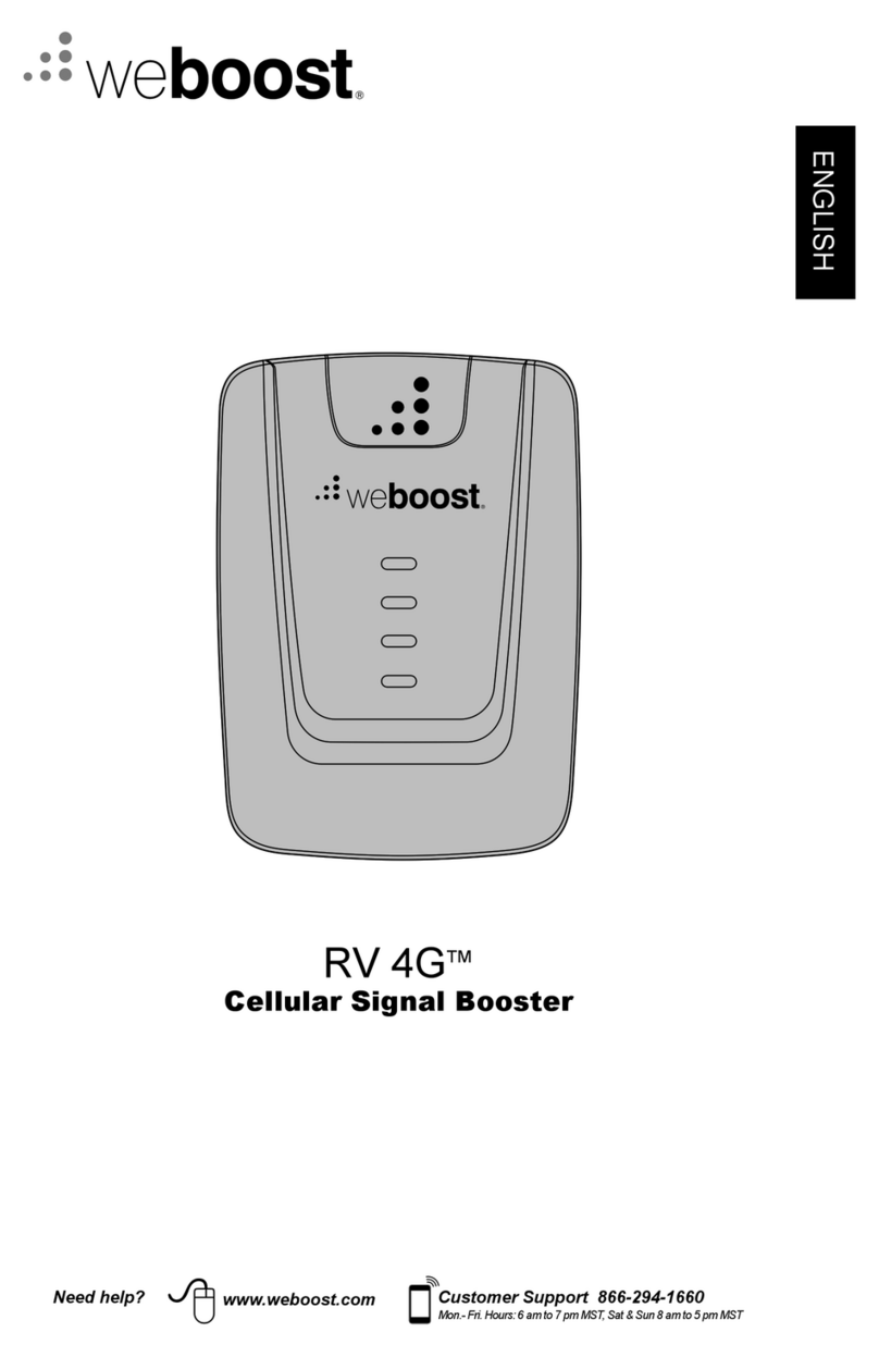weBoost RV 4G user manual