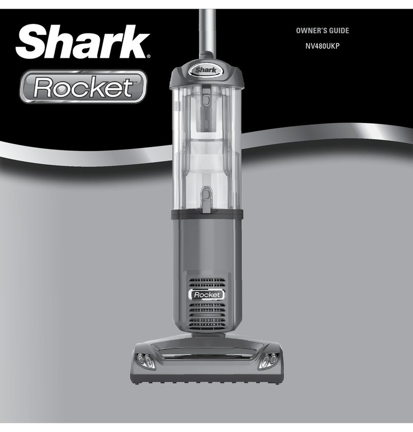 Shark Rocket NV480UKP owner's guide