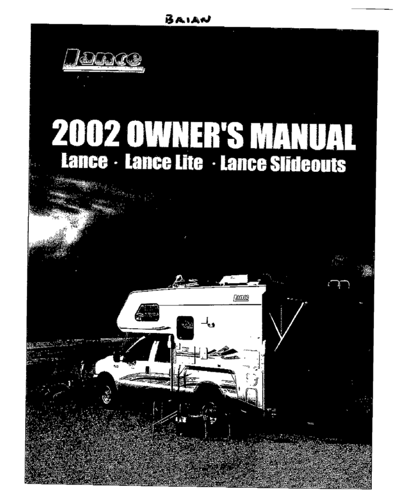 Lance Lance 2002 User manual Lance Lance 2002 User manual