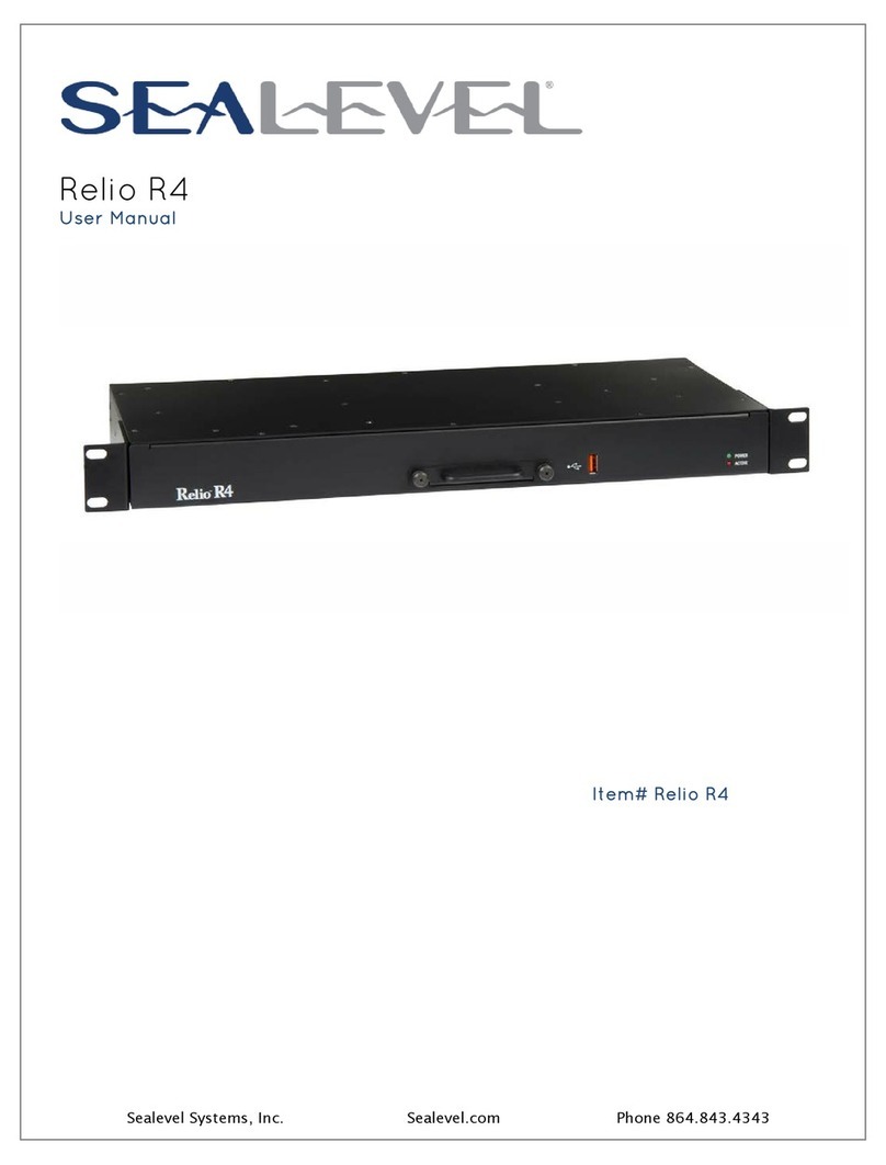 SeaLevel Relio R4 User manual