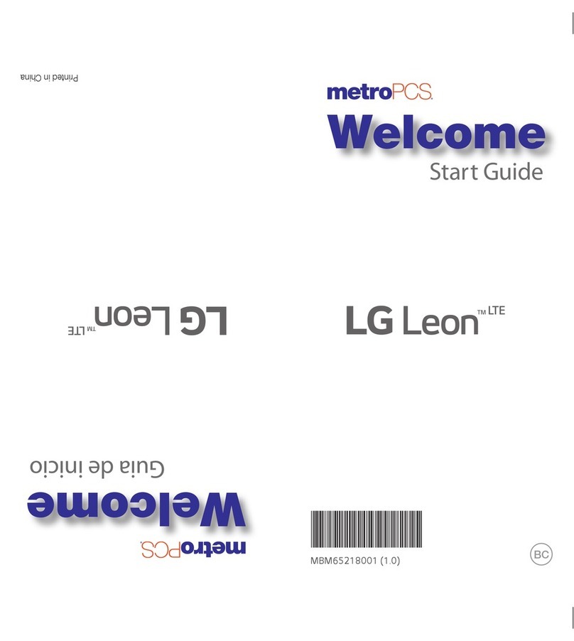 LG Leon Start guide