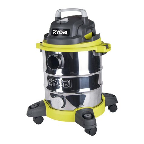 Ryobi RVC-1220I-G owner's manual