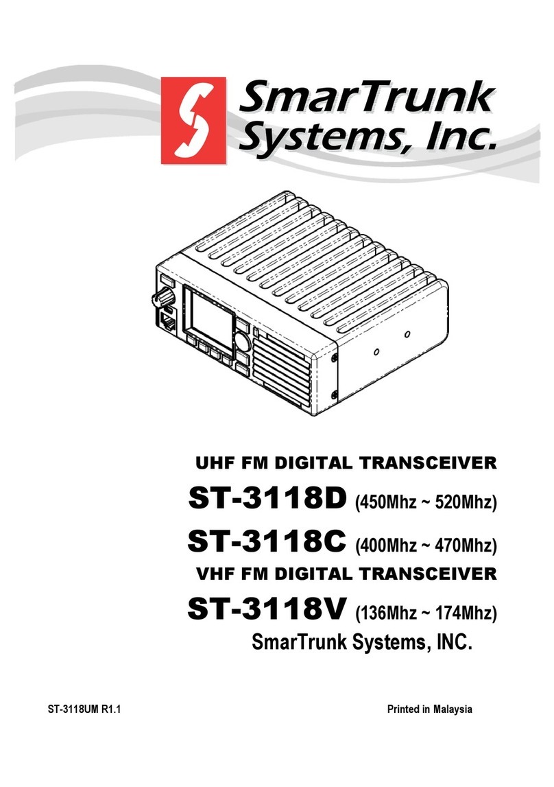 SmarTrunk Systems ST-3118D user manual