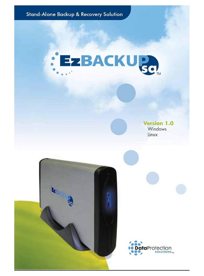 DataProtection EzBackup sa User manual