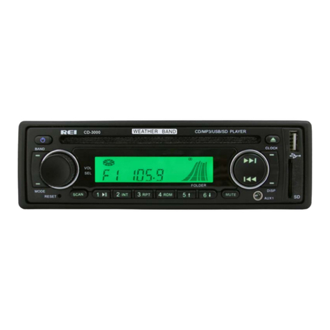 REI CD-3000 User manual