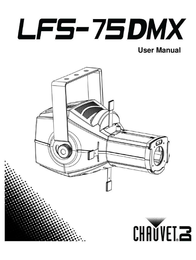 Chauvet LFS-75DMX user manual